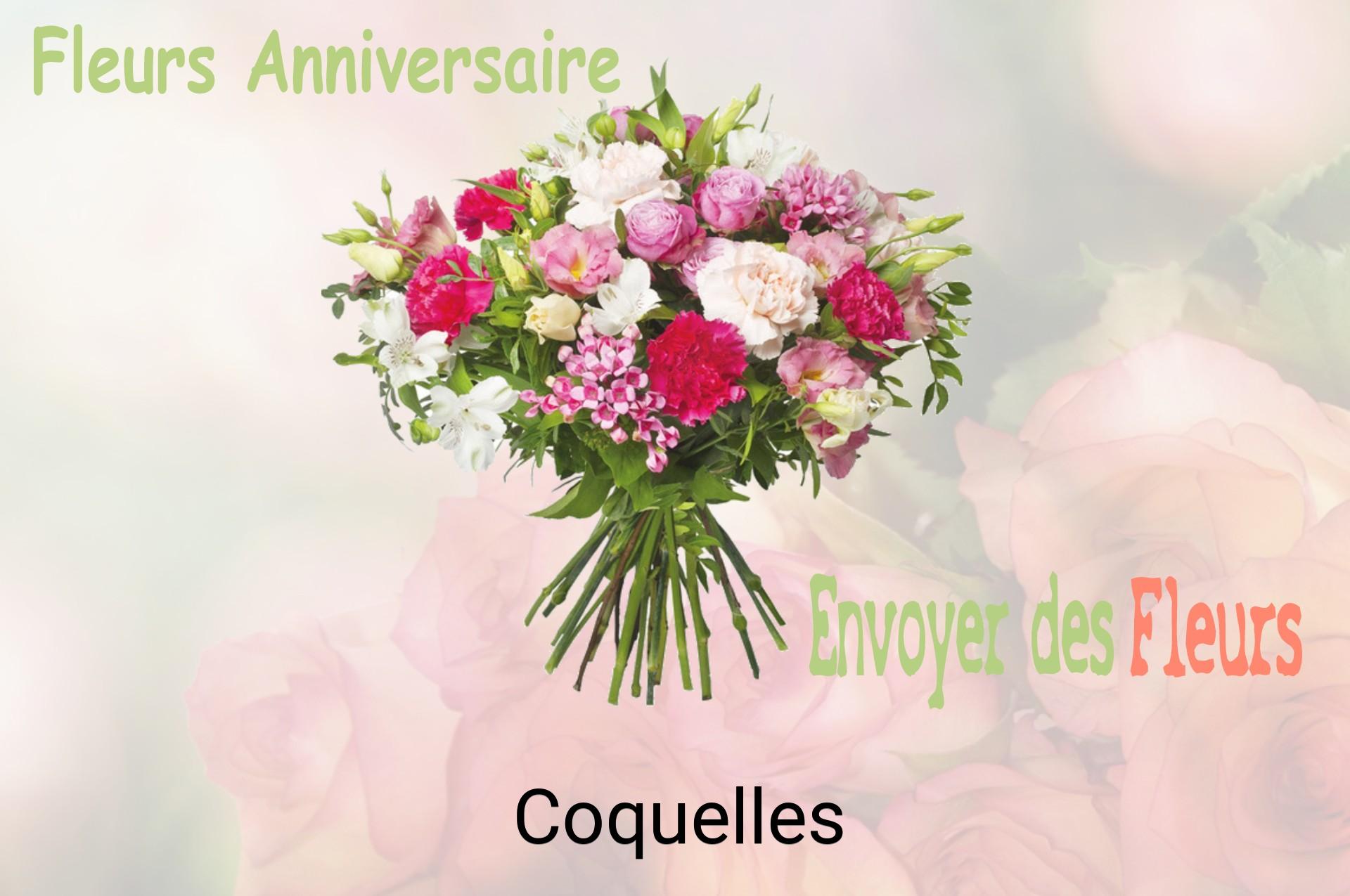 Bouquet de fleurs d’anniversaire livré à Coquelles